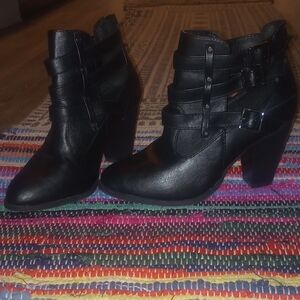 Black Women's Ankle Boots
